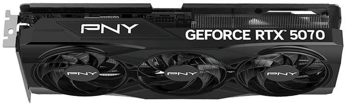 PNY GeForce RTX 5070 OC Triple Fan Graphics Card, 12GB GDDR7