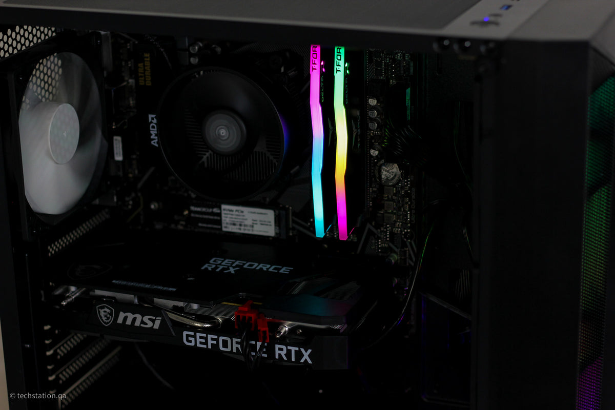 EntryLevel Gaming PC RTX 3050 Ryzen 5 5500 Best Price in Qatar