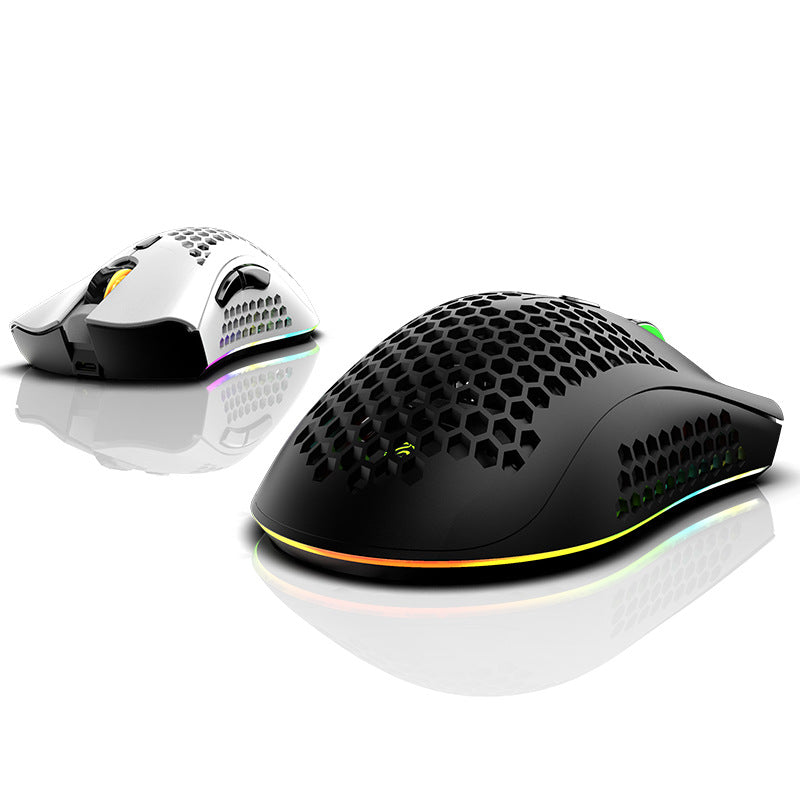 Wireless clearance honeycomb mouse
