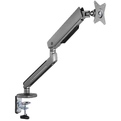 Twisted Minds RGB Single monitor arm USB powered - Grey