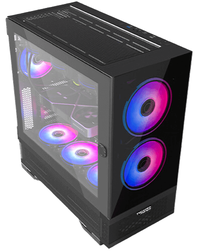Twisted Minds Minimalist -04 Mid Tower Gaming Case - Black Twisted Minds Minimalist -04 Mid Tower Gaming Case - Black