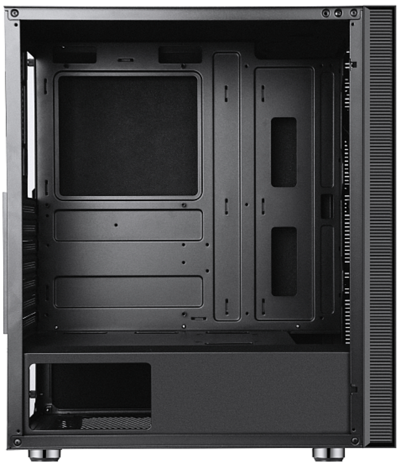 SAMA 205A Tempered Glass ATX Mid Tower Gaming Computer Case - Black SAMA 205A Tempered Glass ATX Mid Tower Gaming Computer Case - Black