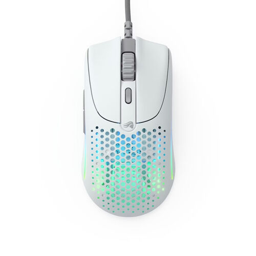 Glorious Model O 2 RGB Wired Optical Gaming Mouse - Matte White