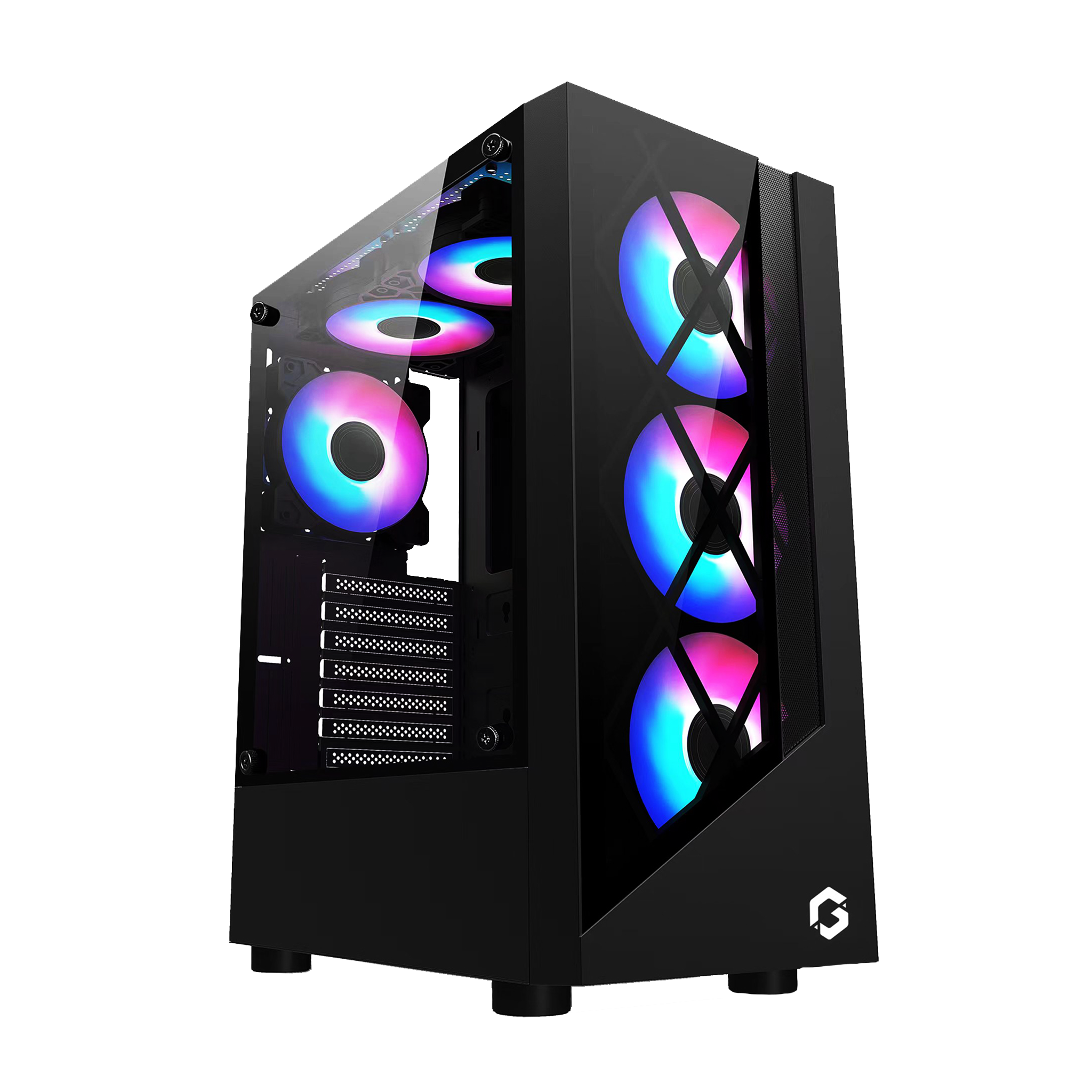 GAMEON TRIDENT II G-Series Mid Tower Gaming Case GAMEON TRIDENT II G-Series Mid Tower Gaming Case