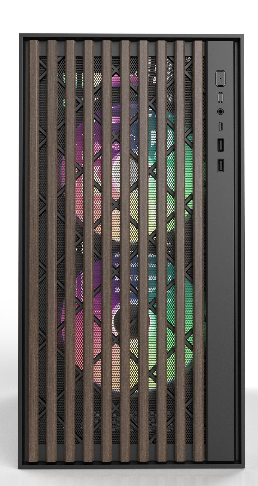 SAMA SV-05 V-Nature ATX Mid Tower Gaming Computer Case - Black SAMA SV-05 V-Nature ATX Mid Tower Gaming Computer Case - Black