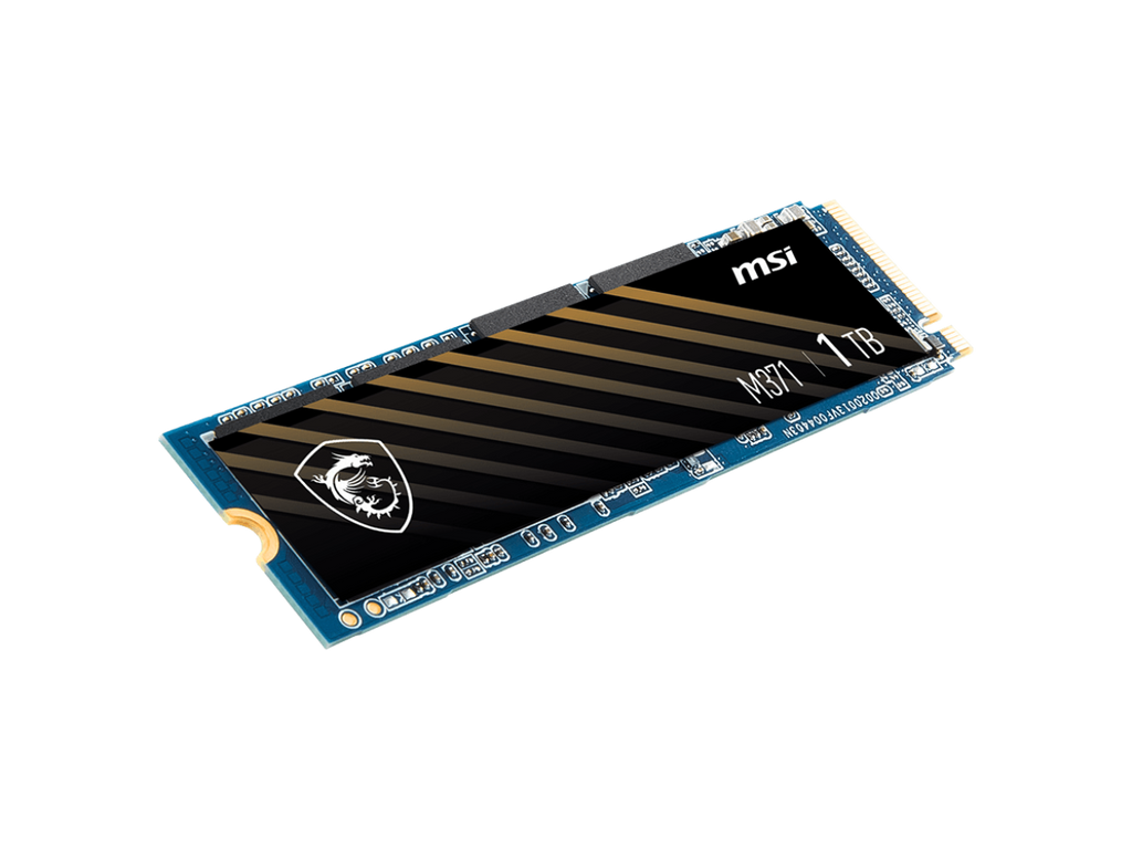 MSI SPATIUM Series M.2 2280 1TB PCI-Express 3.0 x4 3D NAND Internal Solid State Drive