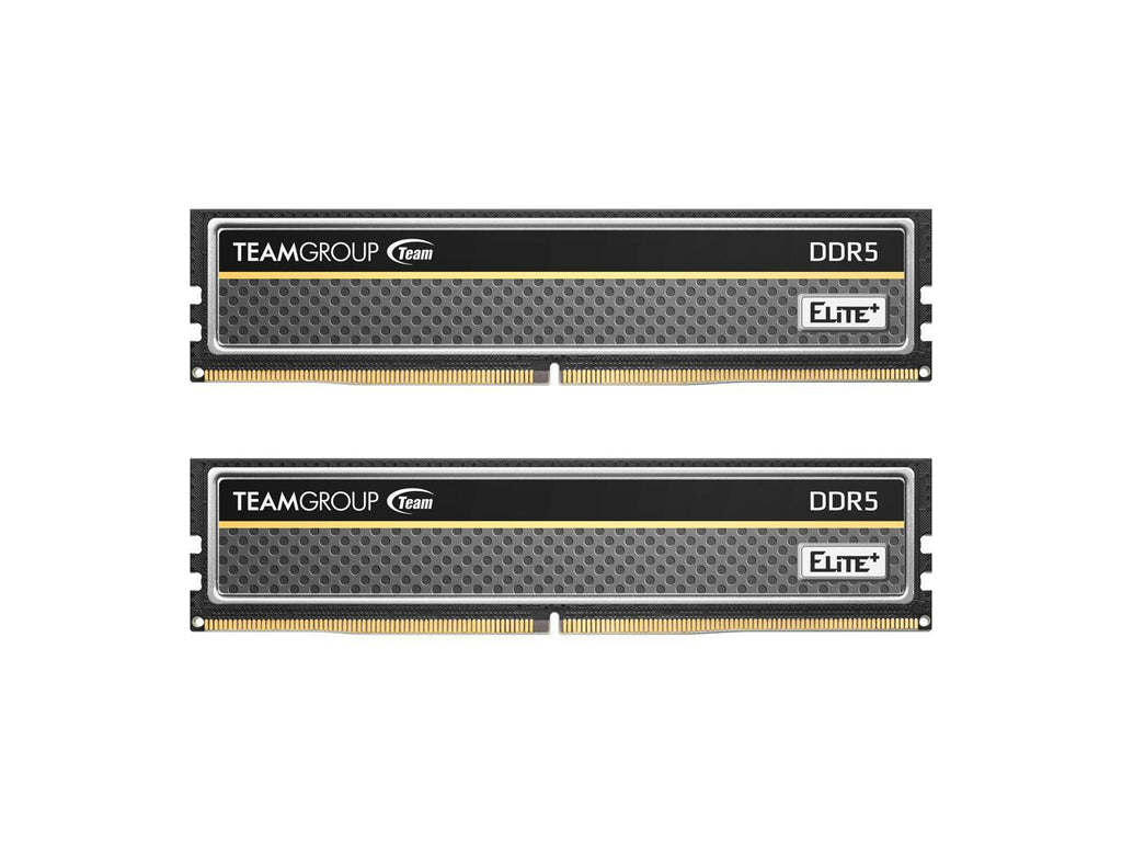 Team Elite Plus 16GB (2 x 8GB) 288-Pin PC RAM DDR5 4800 (PC5 38400) Desktop Memory
