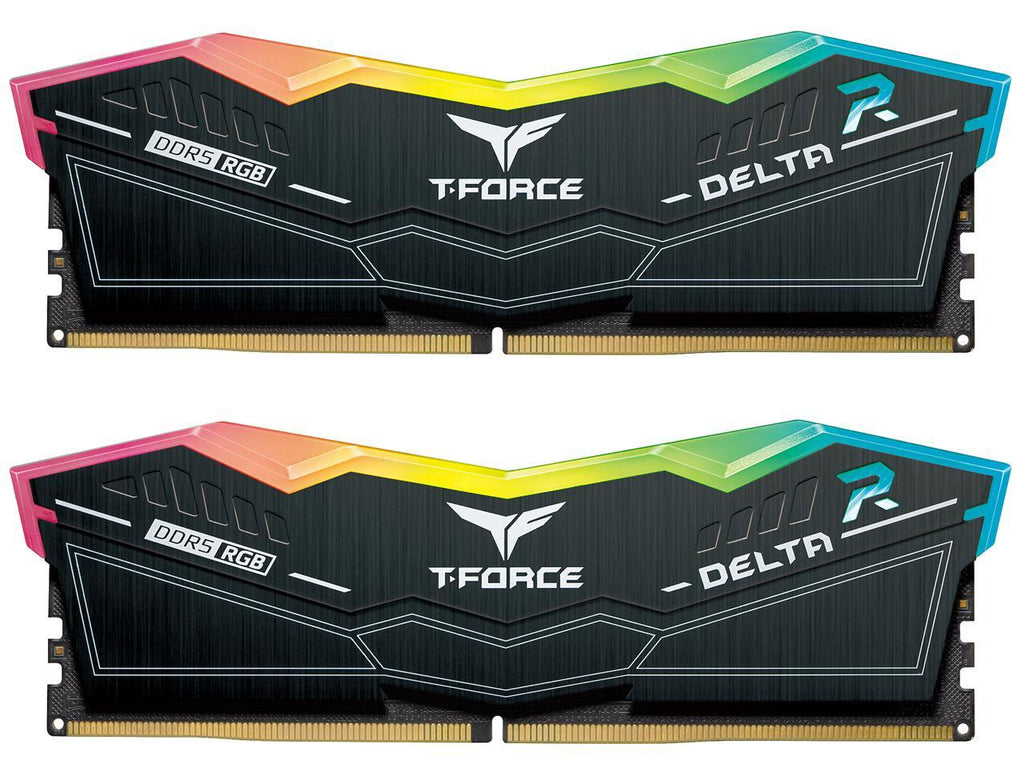 Team T-Force Delta RGB 32GB (2 x 16GB) 288-Pin PC RAM DDR5 6000 (PC5 48000) Desktop Memory