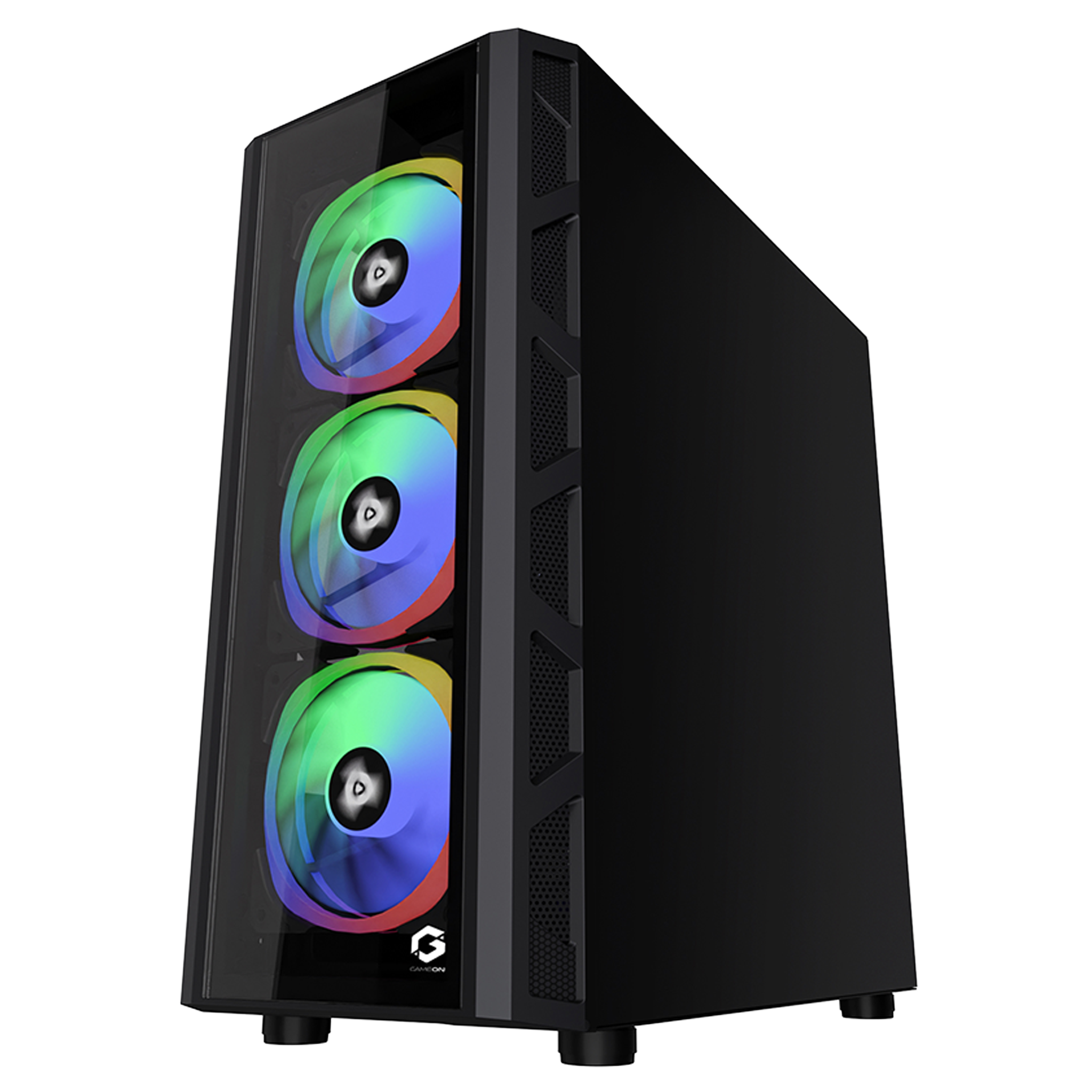 GAMEON TRIDENT II Mid Tower Gaming Case (Fixed RGB) GAMEON TRIDENT II Mid Tower Gaming Case (Fixed RGB)