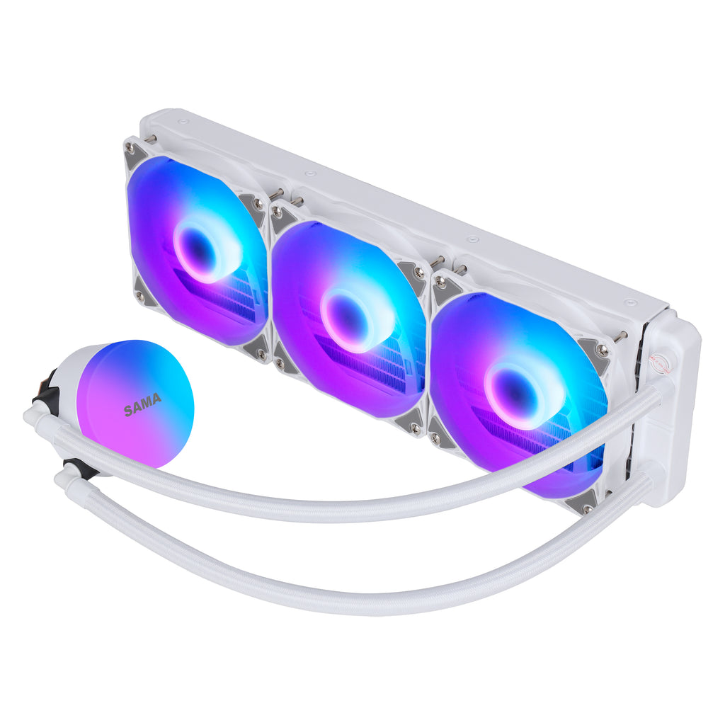 SAMA SI360MM RGB Liquid Cooler - White