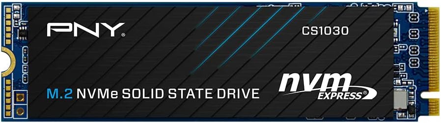 PNY CS1030 500GB NVMe PCIe Gen3 x4 M.2 SSD