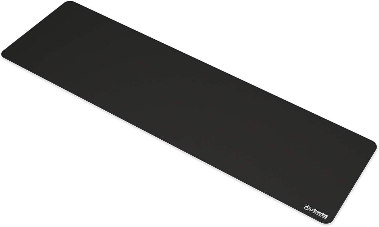Glorious Extended Gaming Mouse Pad/Mat - 28x91cm - Black Glorious Extended Gaming Mouse Pad/Mat - 28x91cm - Black