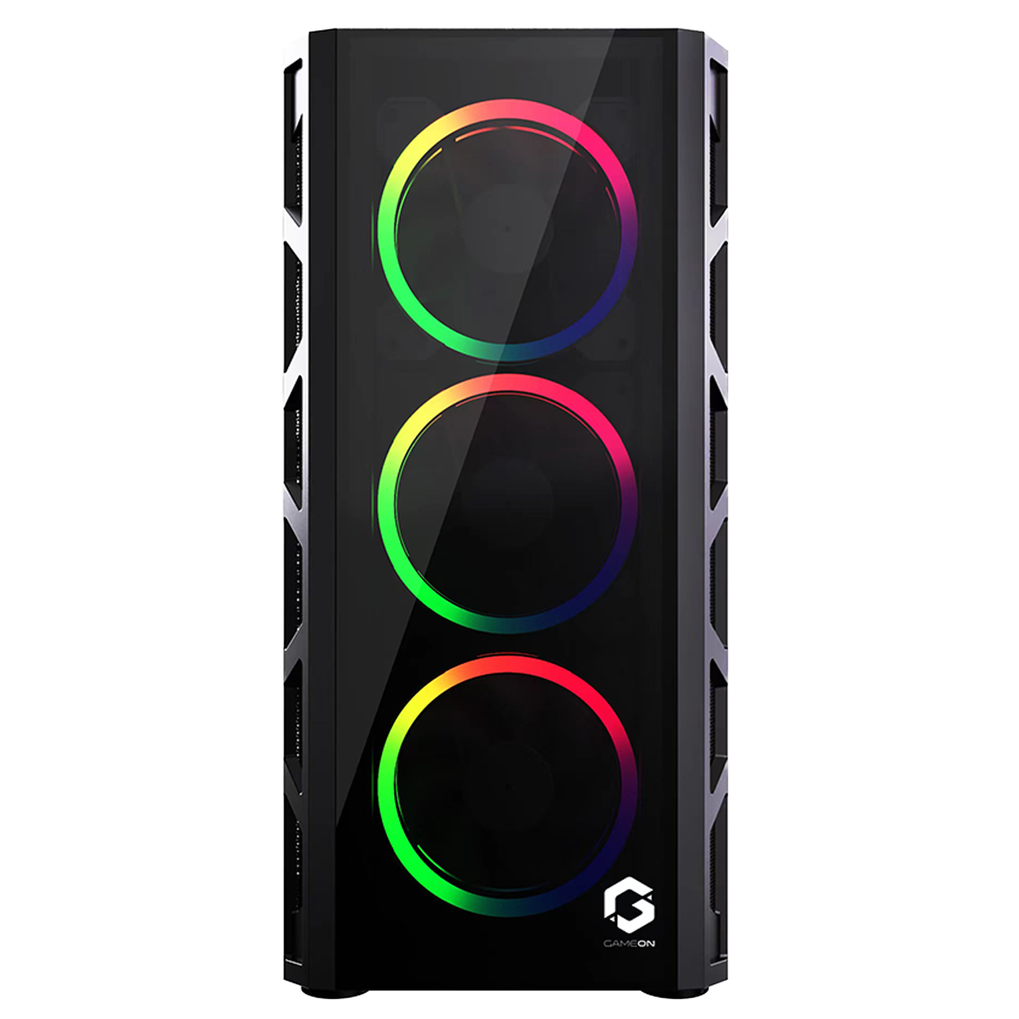 GAMEON TRIDENT II Mid Tower Gaming Case (Fixed RGB) GAMEON TRIDENT II Mid Tower Gaming Case (Fixed RGB)