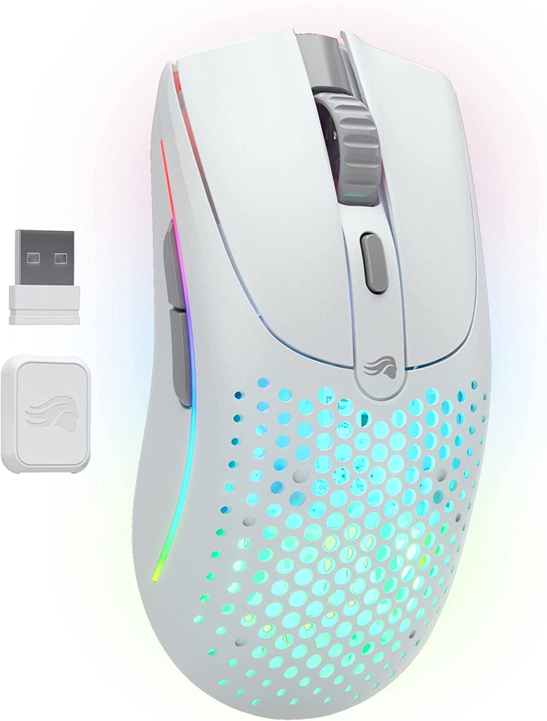 Glorious MODEL O 2 WIRELESS Gaming Mouse - Matte White