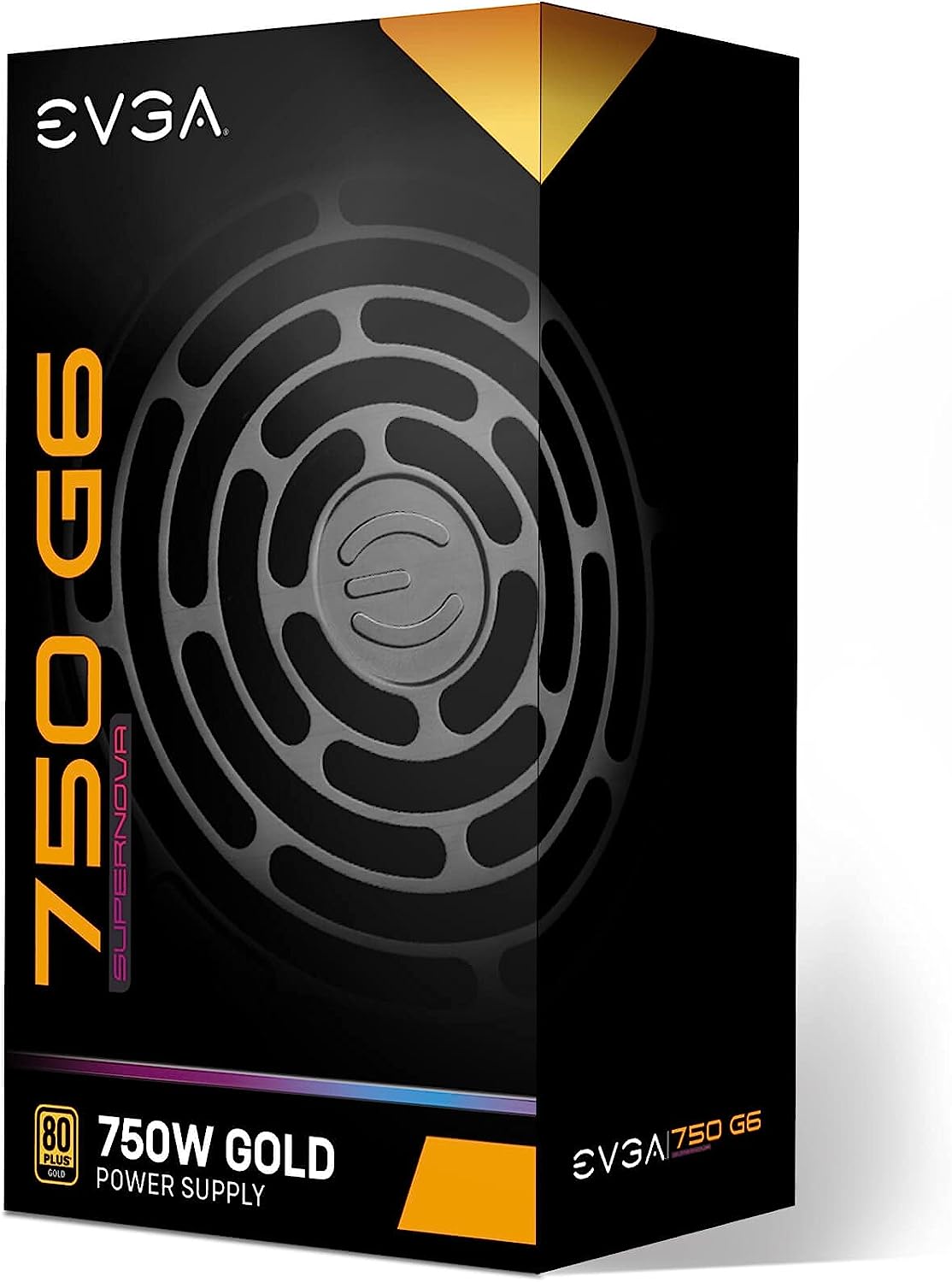 EVGA SuperNOVA 750 G6, 80 Plus Gold 750W, Fully Modular Power Supply, Eco Mode with FDB Fan EVGA SuperNOVA 750 G6, 80 Plus Gold 750W, Fully Modular Power Supply, Eco Mode with FDB Fan