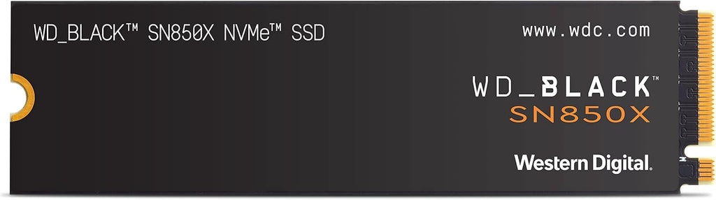 WD_BLACK SN850X NVMe™ PCIe Gen4 SSD - 2TB, Without Heatsink