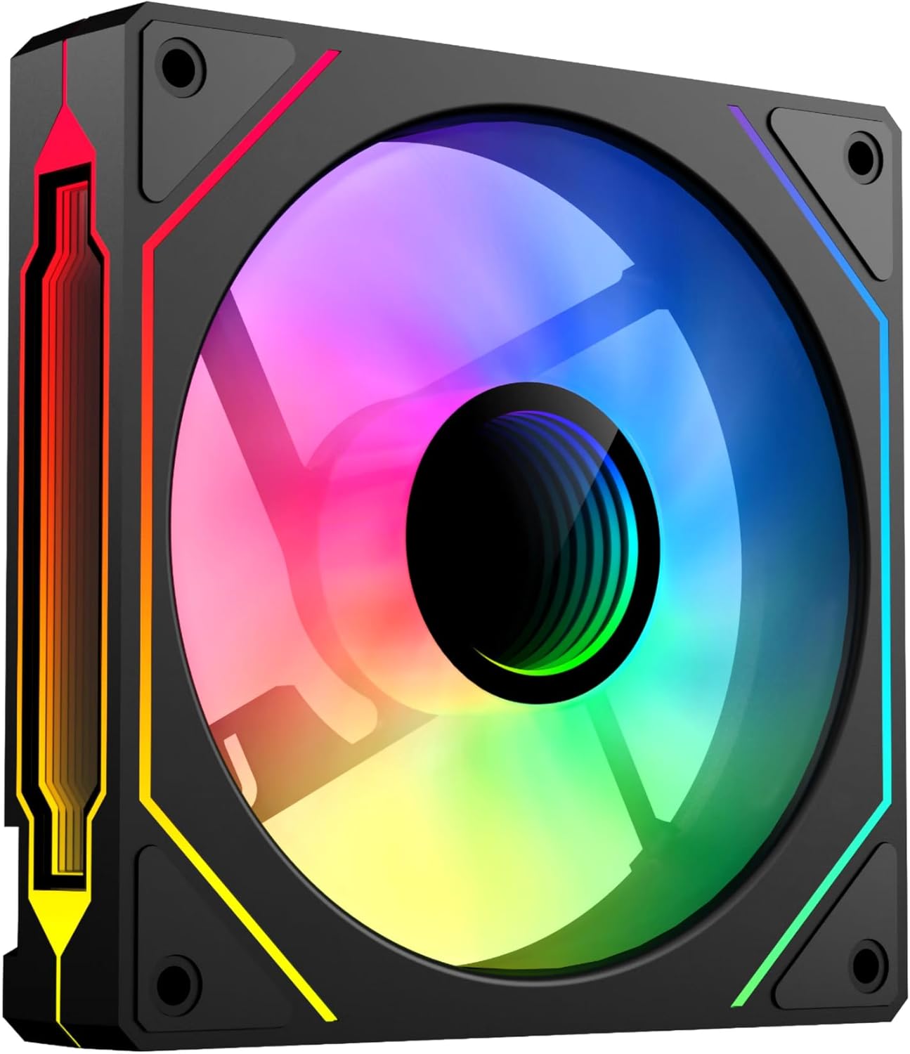 SAMA YF1202I BK ARGB120mm Infinity Mirror Single Fan - Black SAMA YF1202I BK ARGB120mm Infinity Mirror Single Fan - Black