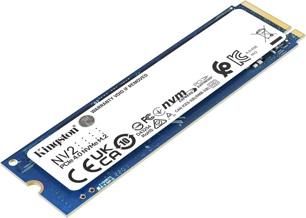 Kingston NV2 250G M.2 2280 NVMe PCIe Internal SSD Up to 3000 MB/s SNV2S/250G