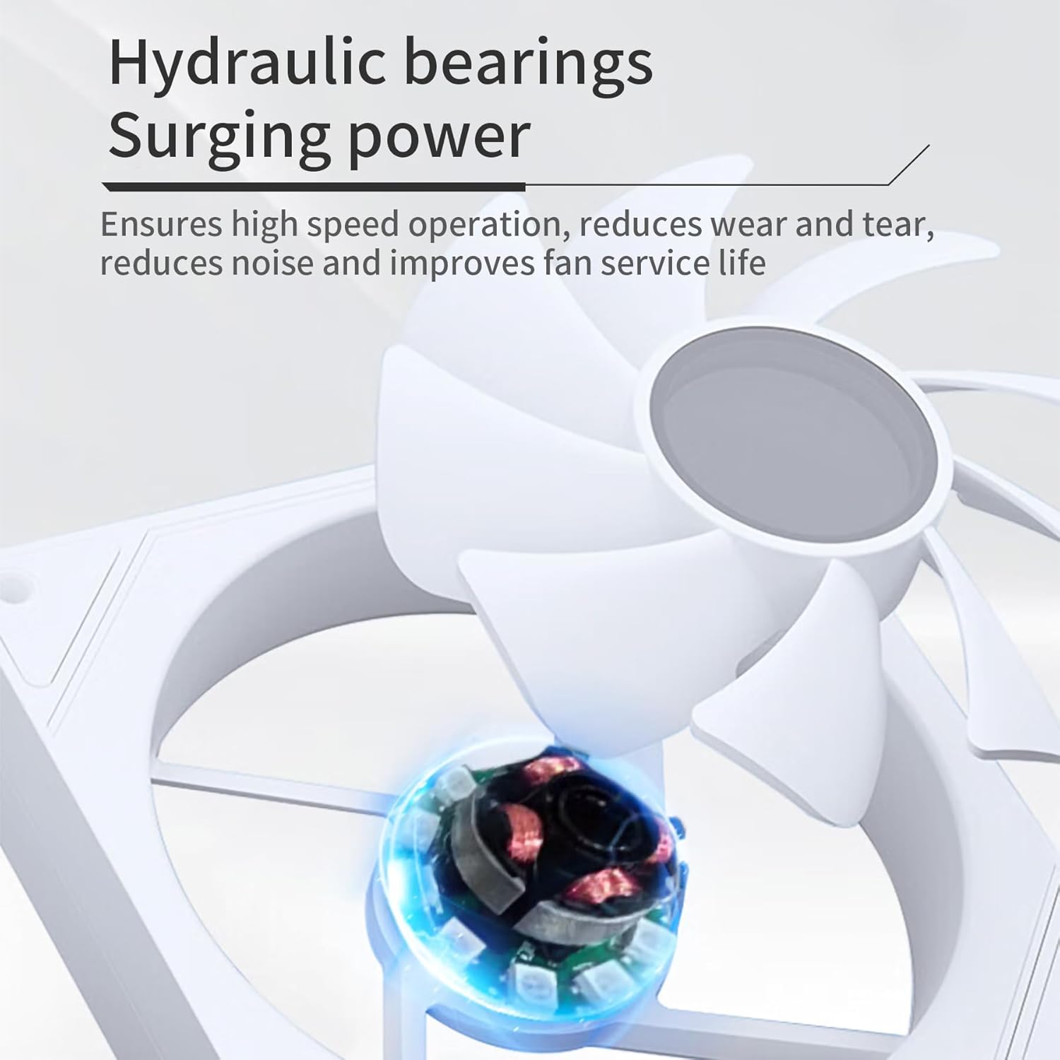 SAMA YF1202I W ARGB120mm Infinity Mirror Single Fan - White SAMA YF1202I W ARGB120mm Infinity Mirror Single Fan - White