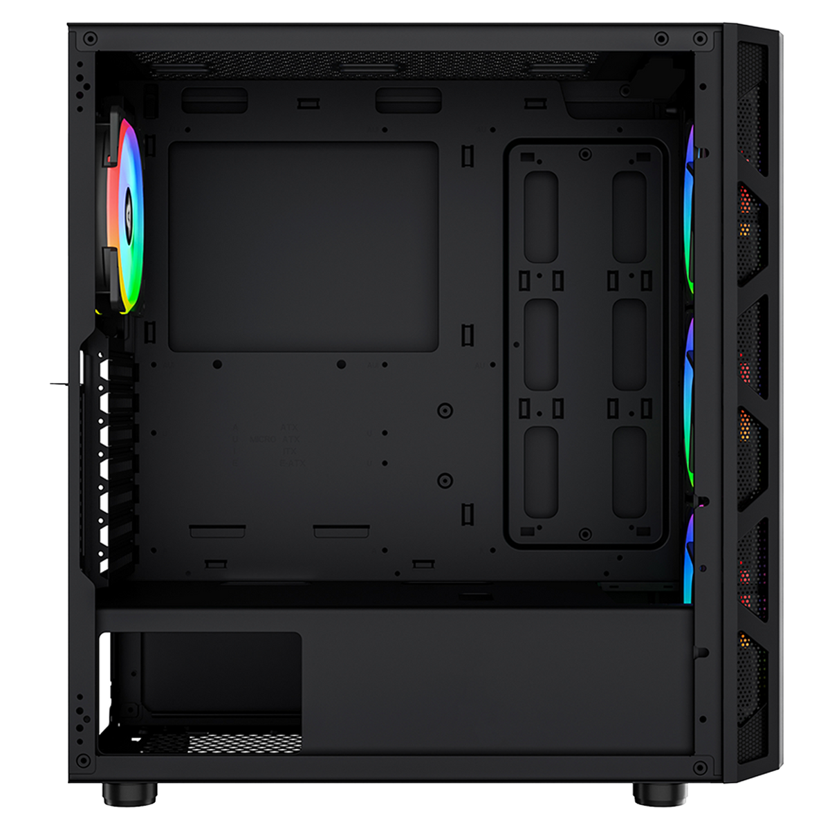 GAMEON TRIDENT II Mid Tower Gaming Case (Fixed RGB) GAMEON TRIDENT II Mid Tower Gaming Case (Fixed RGB)