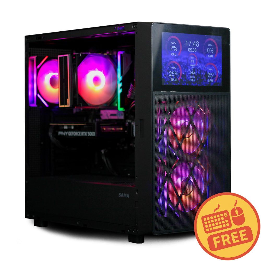 [Pre-Built] Mid-Range Gaming PC - RTX 5060 - Ryzen 5 8400F - 16GB DDR5 - 500GB M.2