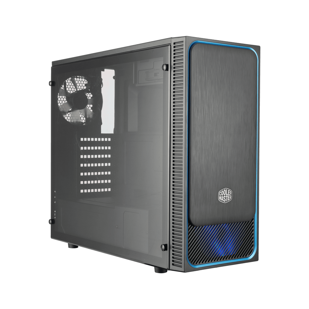 Cooler Master MasterBox E500L Silver LED ATX Case