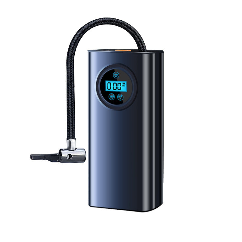 HiMK MK-339 Inflatable Emergency All-in-One Machine – Digital Display 12V Air Pump with Type-C Output | مضخة هواء طوارئ HiMK MK-339 بشاشة رقمية