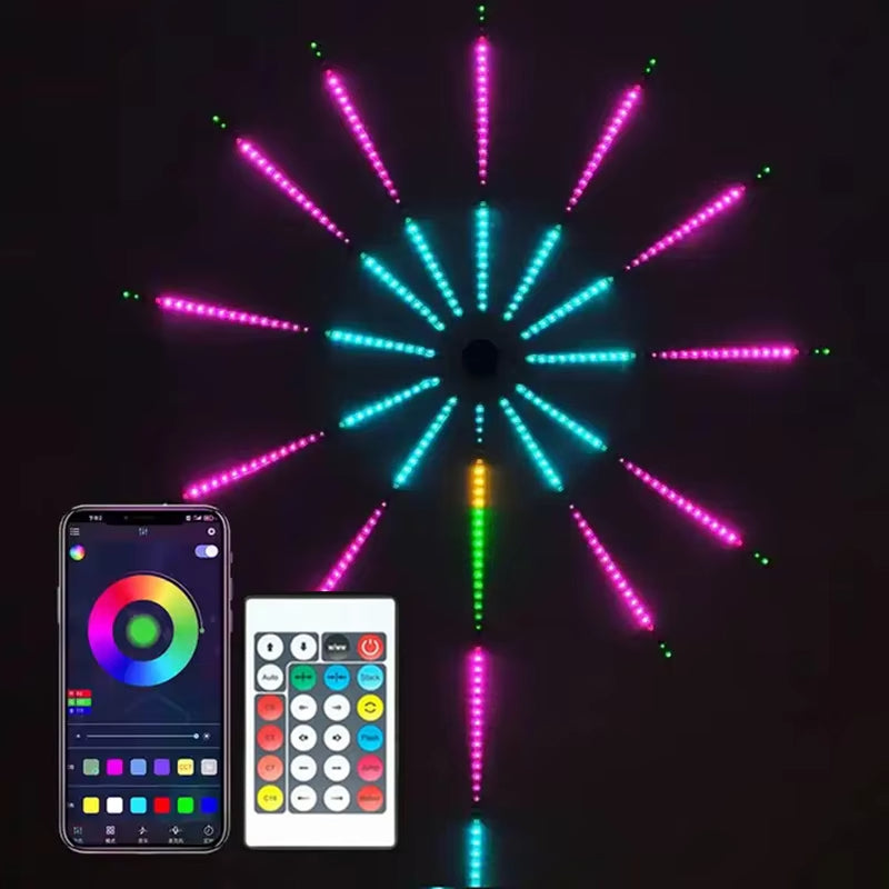 RGB LED STRIP FIREWORK LIGHT APP SMART CONTROL LD 004 RGB LED STRIP FIREWORK LIGHT APP SMART CONTROL LD 004