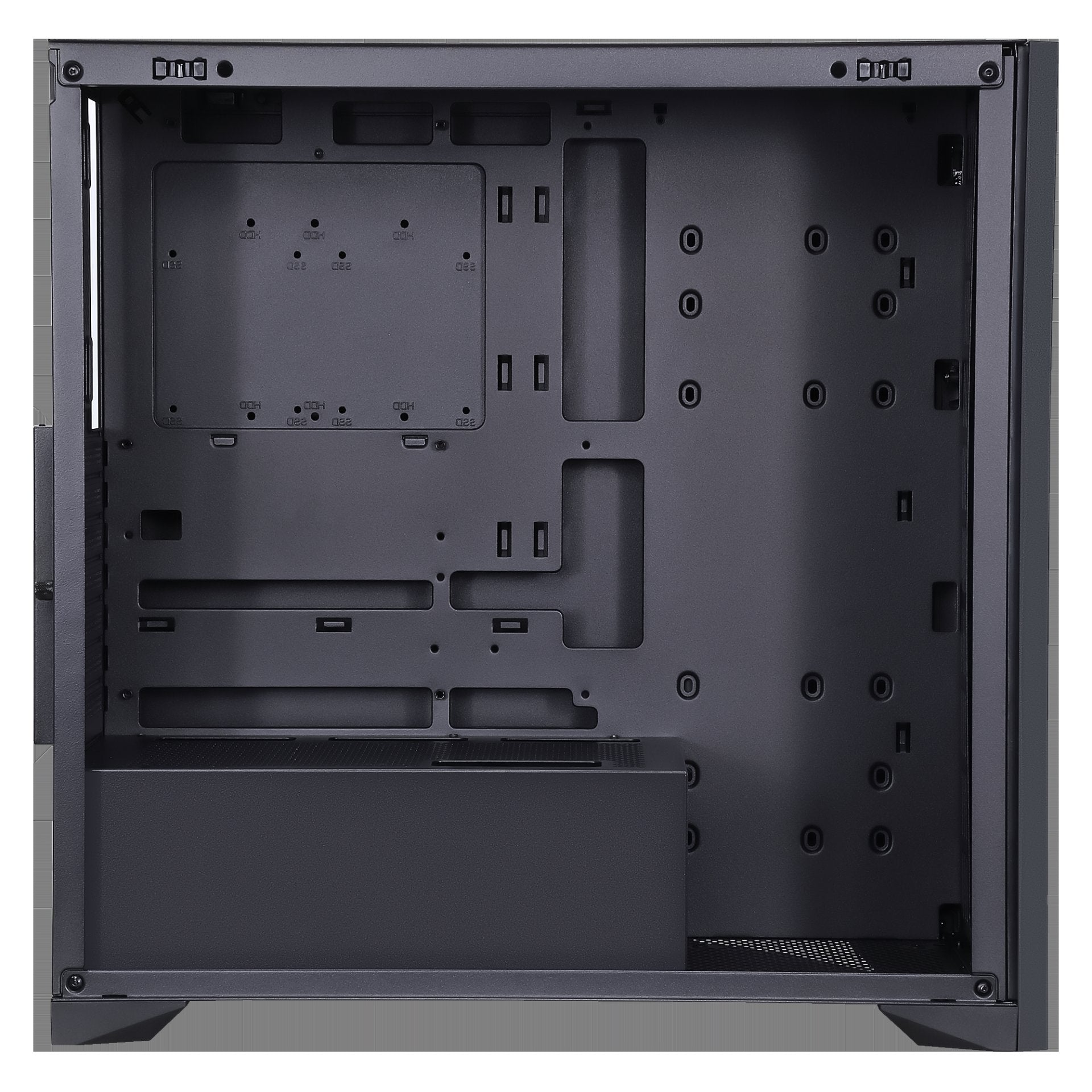 SAMA SV-05 V-Nature ATX Mid Tower Gaming Computer Case - Black SAMA SV-05 V-Nature ATX Mid Tower Gaming Computer Case - Black