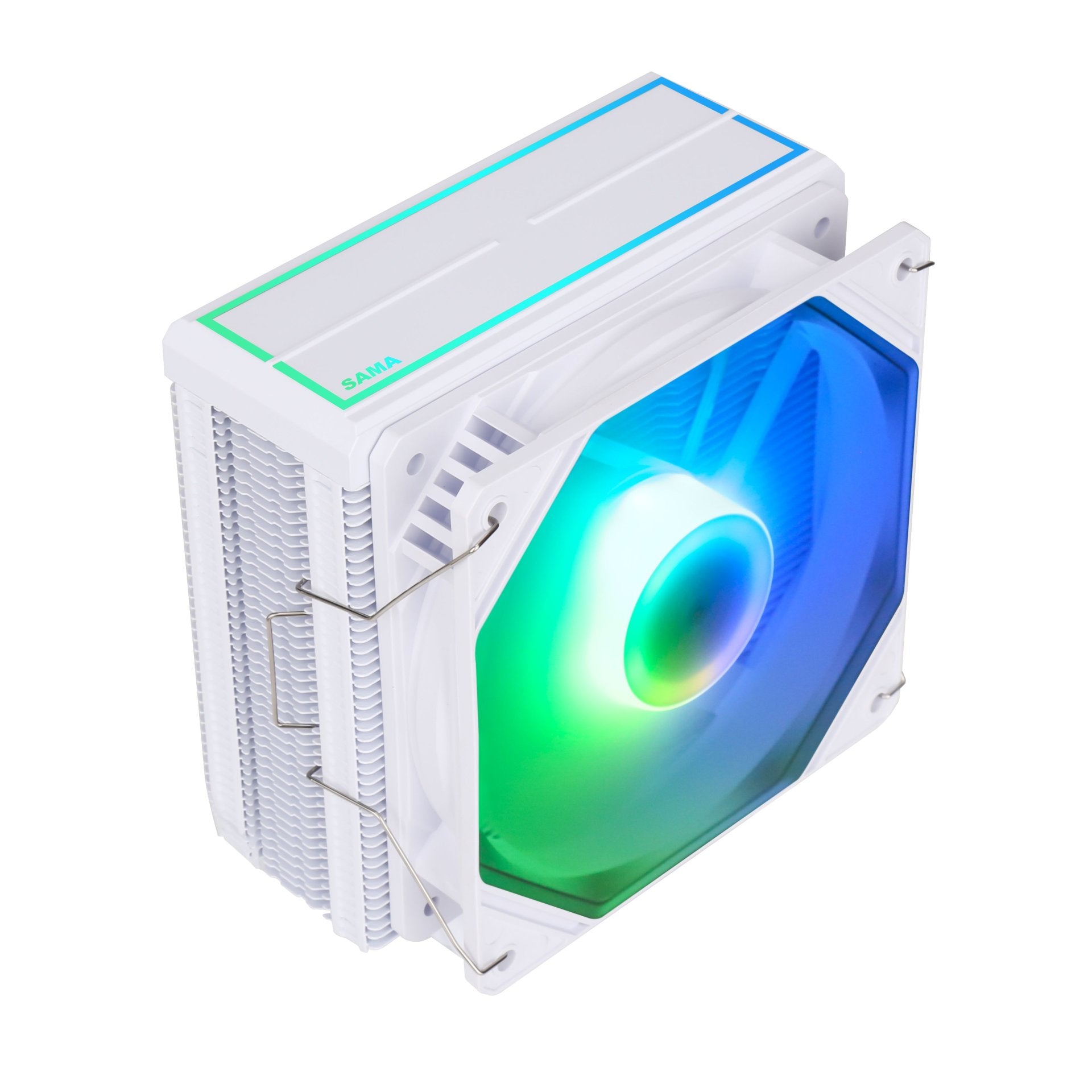 SAMA KA400D Air Fan CPU Cooler RGB Intel LGA - White SAMA KA400D Air Fan CPU Cooler RGB Intel LGA - White