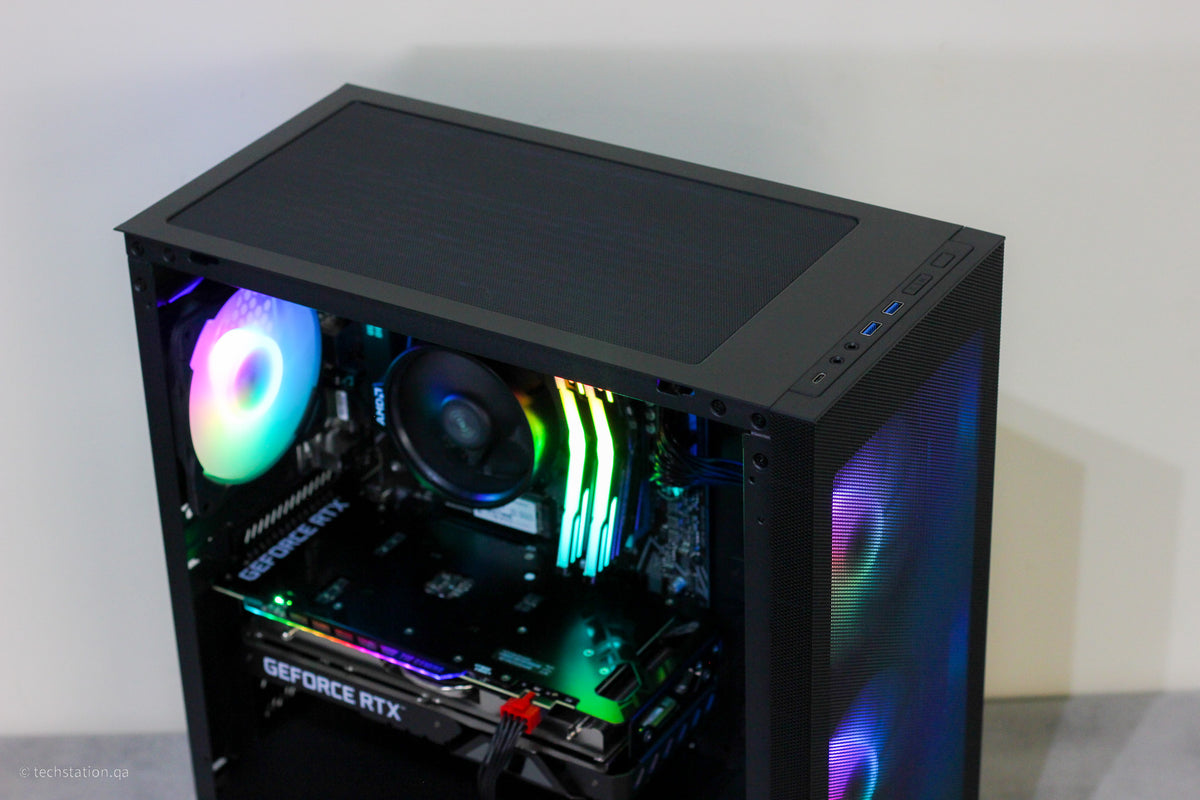 EntryLevel Gaming PC RTX 3050 Ryzen 5 5500 Best Price in Qatar