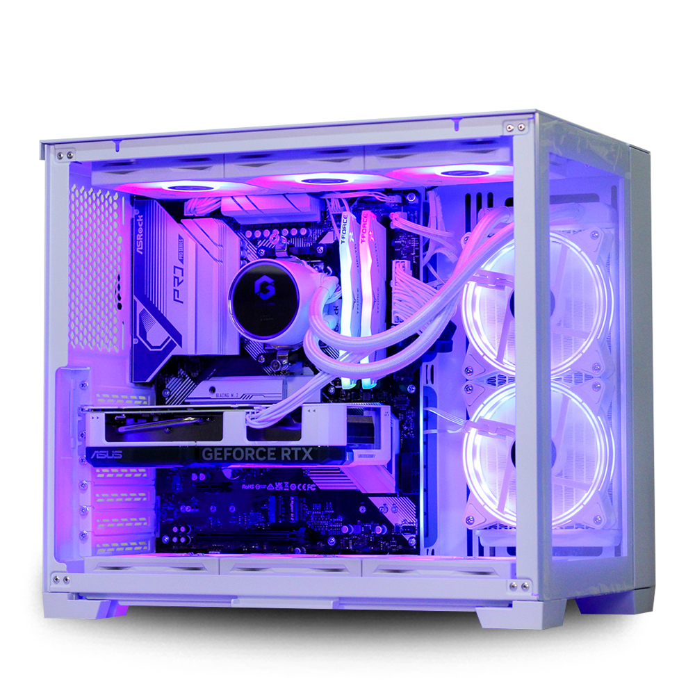 [Pre-Built] Powerful White Gaming PC - Ryzen 5 7600X - RTX 4060 Ti - 32GB DDR5 RAM - 1TB M.2 NVMe