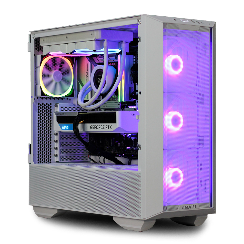 [Pre-Built] High-End White Gaming PC - Intel i7-14700KF - RTX 4070 Ti - 32GB DDR5 RAM - 2TB M.2 NVMe