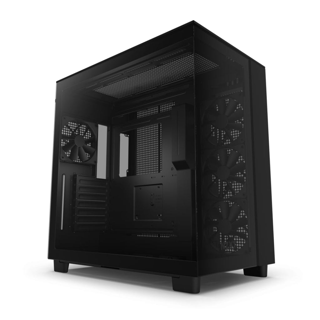 NZXT H9 Flow ATX Mid Tower Case - Black