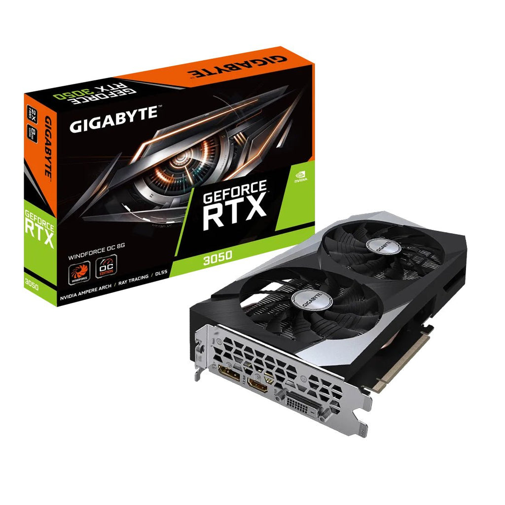 Gigabyte GeForce RTX 3050 WindForce OC 8G Graphics Card