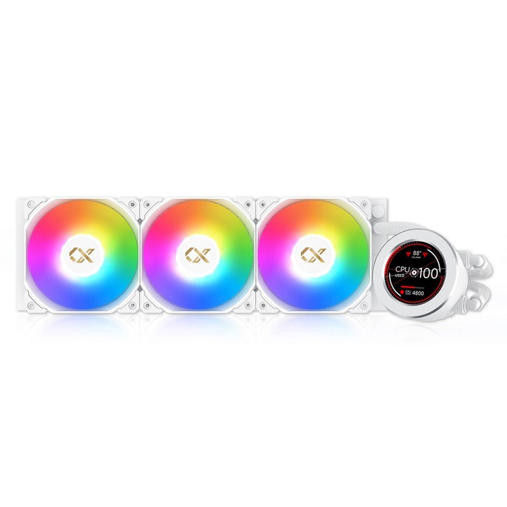 Xigmatek Frozr-O II 360 AIO CPU Liquid Cooler - White