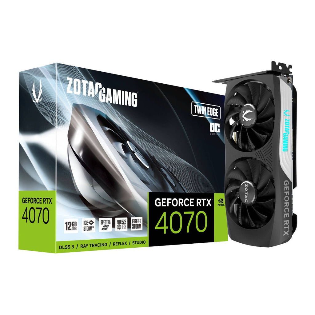 Zotac Gaming GeForce RTX 4070 Twin Edge OC 12GB GDDR6X Graphics Card