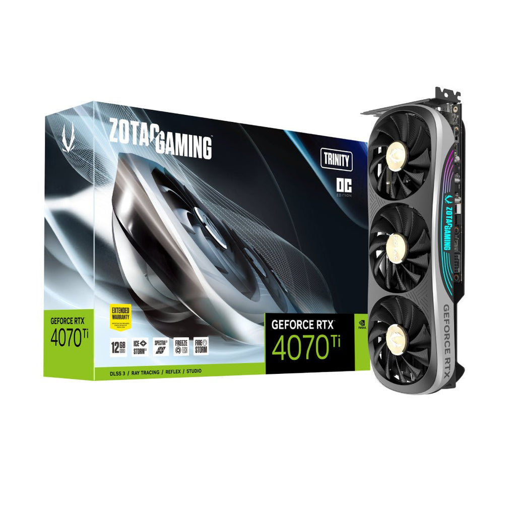 Zotac Gaming GeForce RTX 4070 Ti Trinity OC 12GB GDDR6X Graphics Card