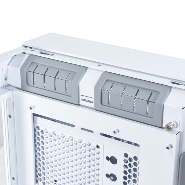 Lian Li O11 Vision ATX Mid Tower Computer Gaming Case-White Lian Li O11 Vision ATX Mid Tower Computer Gaming Case-White
