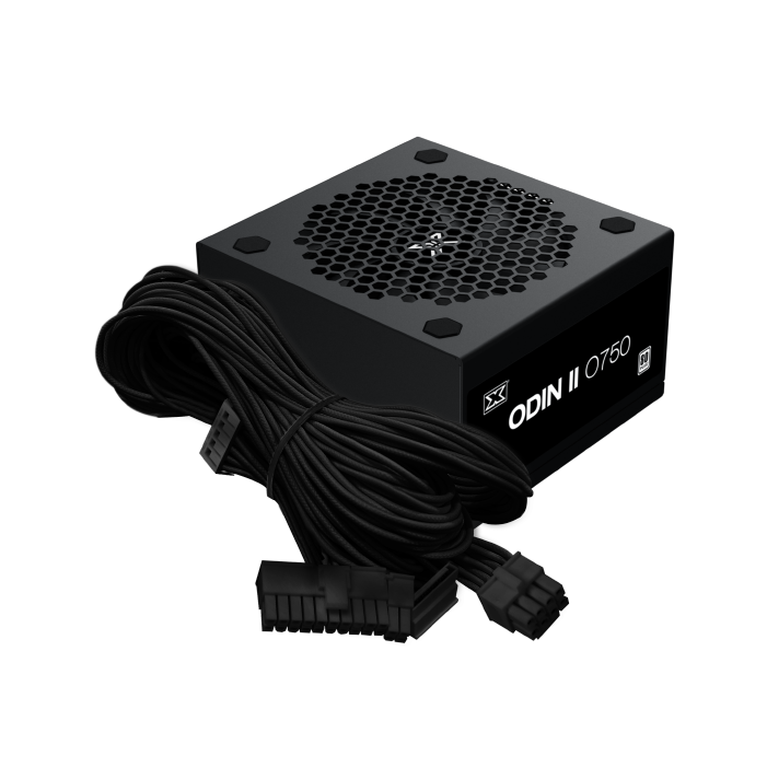 Xigmatek Odin II 600W 80 Plus Ultra-Efficiency ATX Power Supply - Black