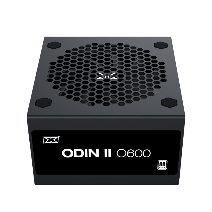 Xigmatek Odin II 600W 80 Plus Ultra-Efficiency ATX Power Supply - Black