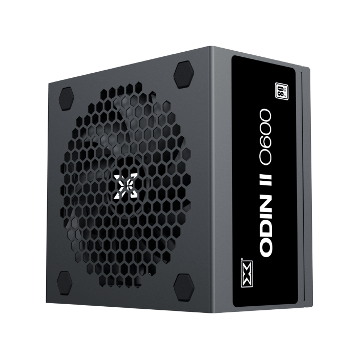 Xigmatek Odin II 600W 80 Plus Ultra-Efficiency ATX Power Supply - Black