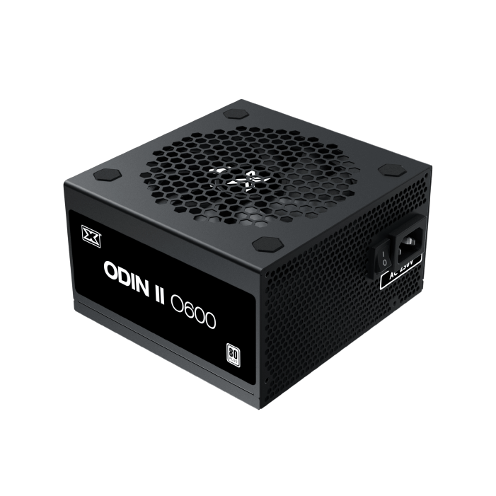 Xigmatek Odin II 600W 80 Plus Ultra-Efficiency ATX Power Supply - Black