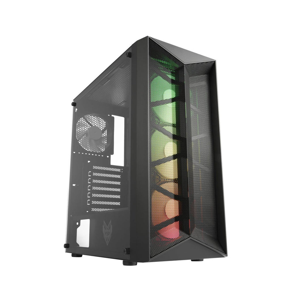 FSP CMT211-A ATX Mid-Tower Case - Black