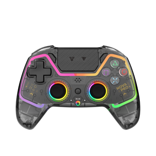 FANTECH NOVA PRO WGP14 V2 Wireless Gamepad (Atomic-Black) With Hall Effect Joysticks & Triggers Gaming Controller For PS4 PC Switch Android iOS
