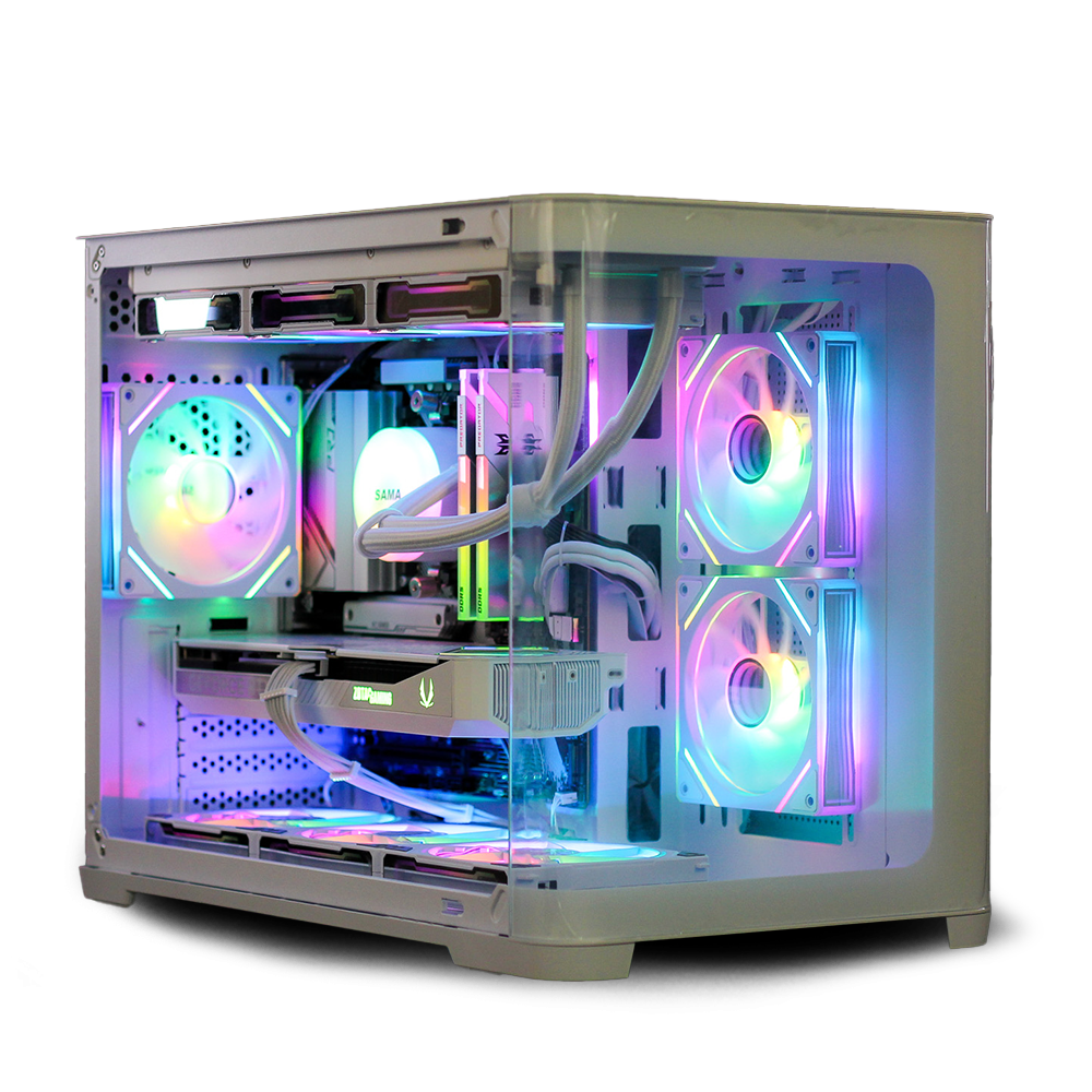 [Pre-Built] High-End White Gaming PC - AMD Ryzen 7 9700X - RTX 5070 - 32GB DDR5 - 1TB M.2