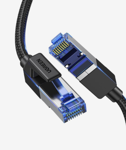 UGREEN Cat8 Shielded Round Braided Cable Modular Plugs - 5M UGREEN Cat8 Shielded Round Braided Cable Modular Plugs - 5M