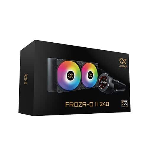 Xigmatek Frozr-O II 240mm AIO CPU Liquid Cooler -LCD screen-Black Xigmatek Frozr-O II 240mm AIO CPU Liquid Cooler -LCD screen-Black