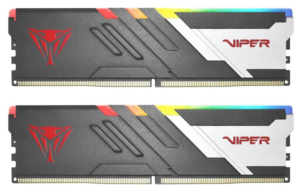Viper Venom RGB DDR5 RAM 32GB (2X16GB) 5600MT/s Memory - Black