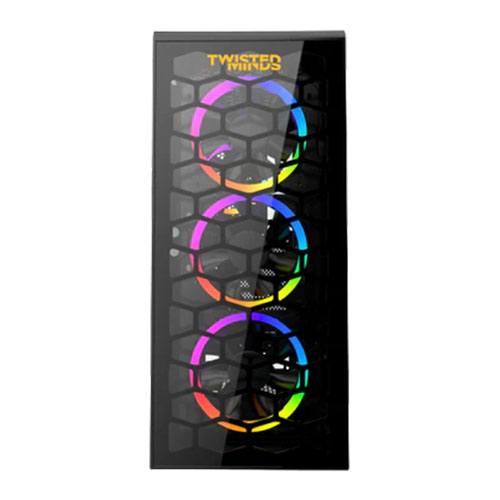 Twisted Minds Killstreak-03 Mid Tempered Glass Mid Tower Gaming Case - Black Twisted Minds Killstreak-03 Mid Tempered Glass Mid Tower Gaming Case - Black